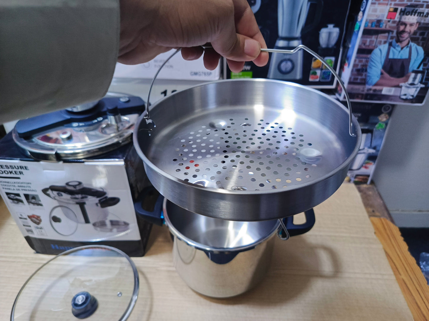 9L 2 in 1 Pressure Cooker Stainless steel