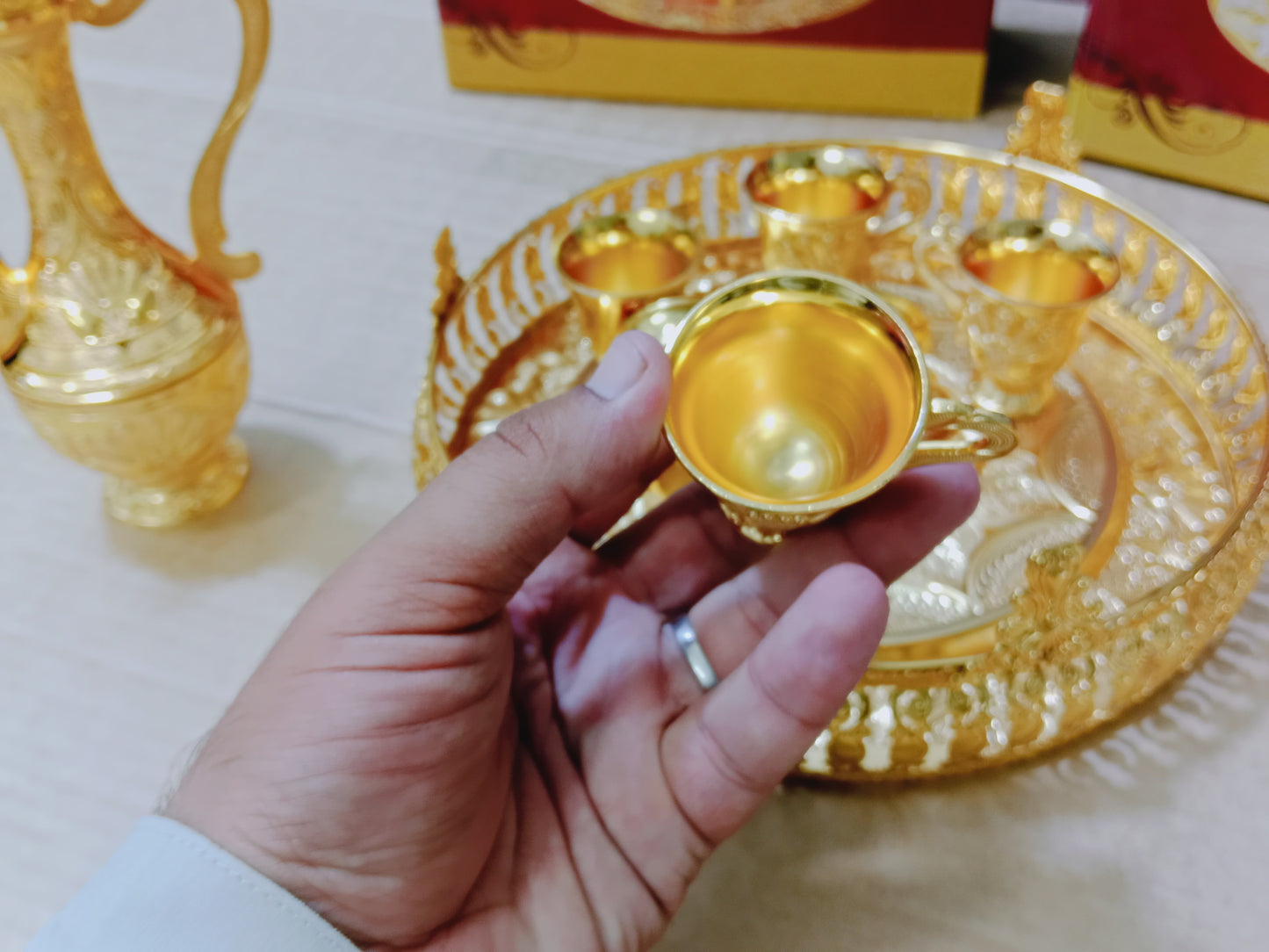 Ornament ZAM ZAM water Set also use for Decoration