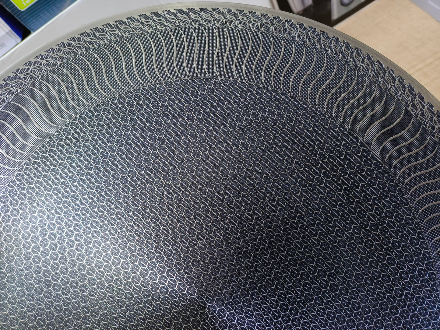 German Imported HoneyComb Laser Coating Tawa, Stainless Steel