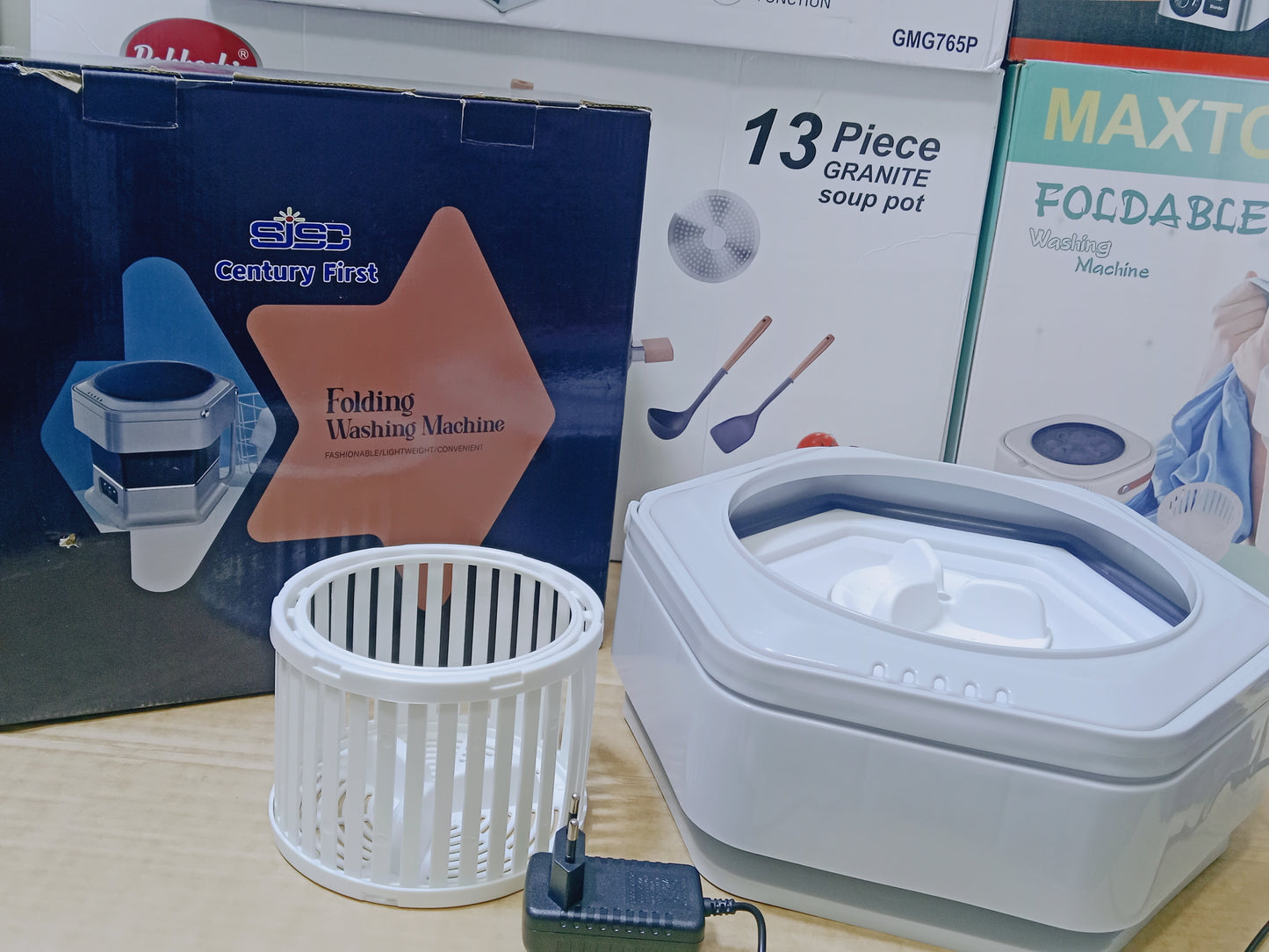 SJSC Century First Folding Washing Machine