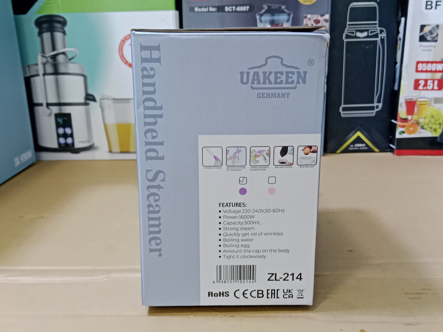 UAKEEN Germany Handleheld Steamer+ Kettle for Boiling ZL-214