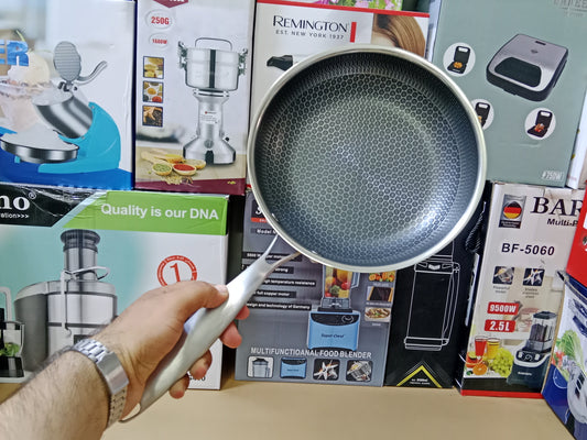 Laser Coated Honeycomb Frypan