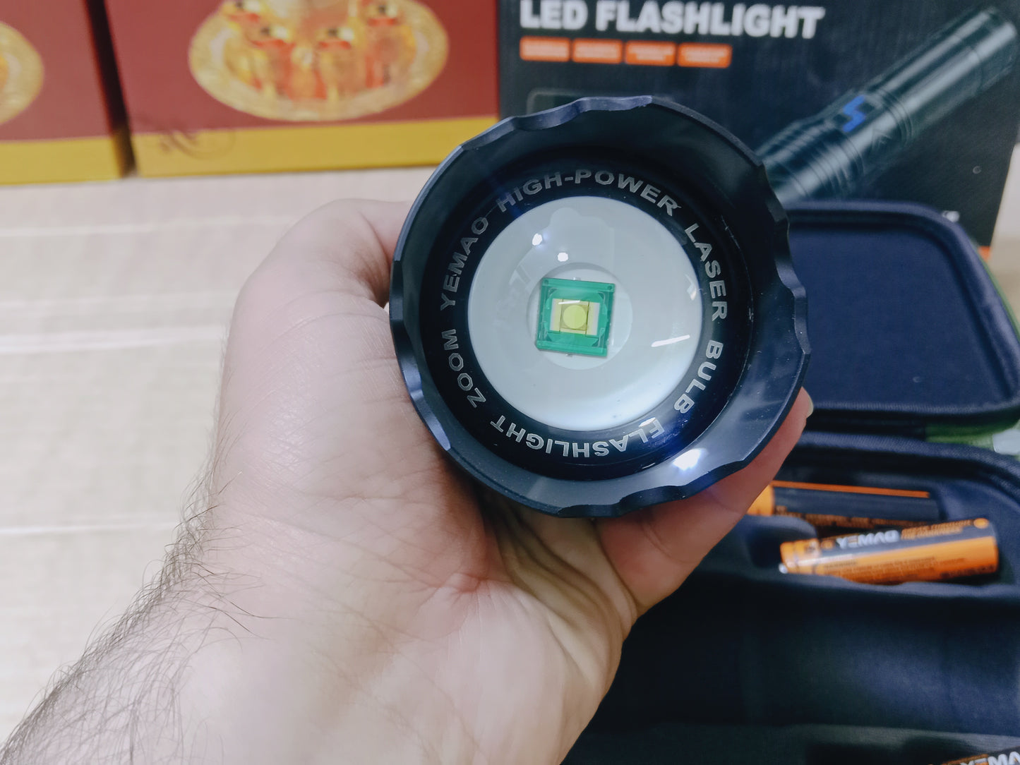 YEMAO LED FLASHLIGHT YM-G501