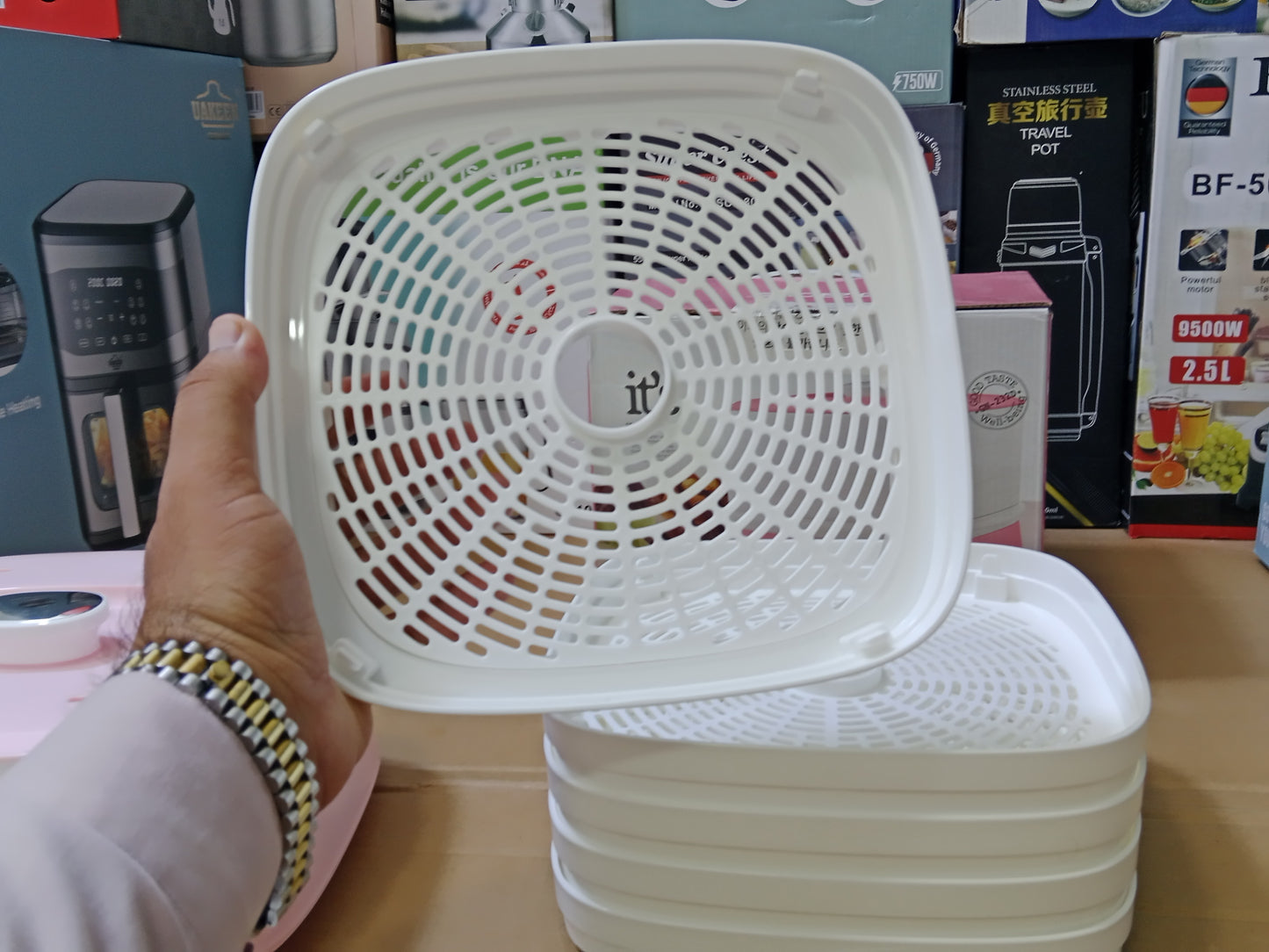 Kitchen Art REX Food Dehydrator Model GN-232D Dryer 6Trays