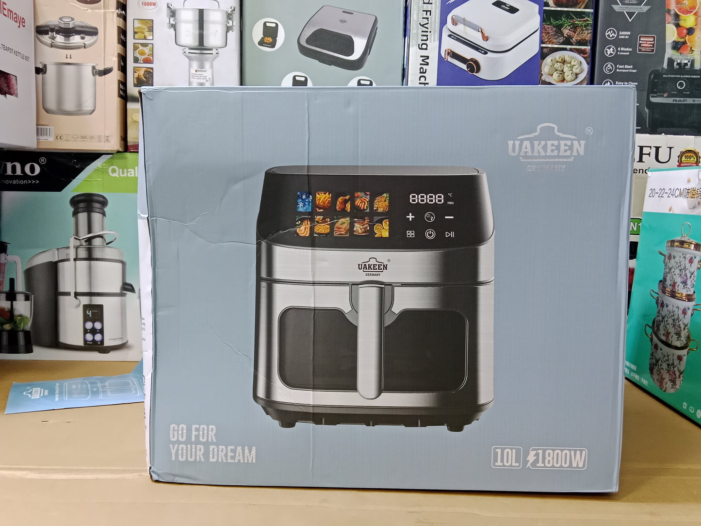 UAKEEN Digital Air Fryer ZL-1706 10L