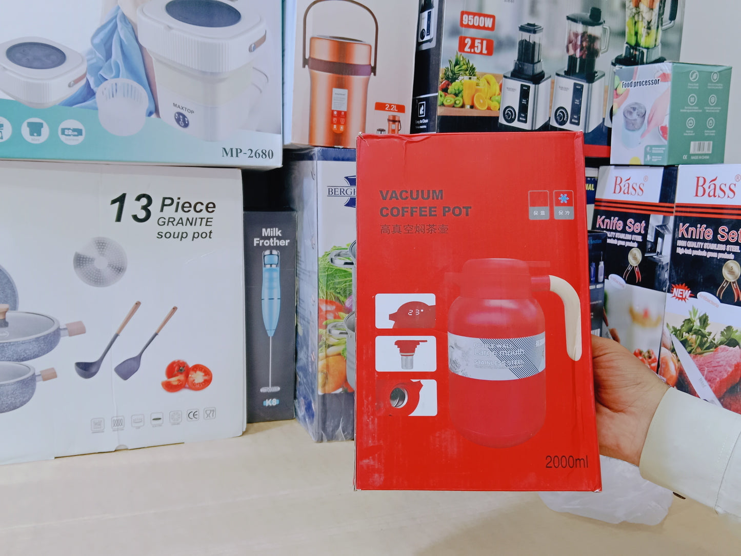 Vacuum coffe and Tea Pot