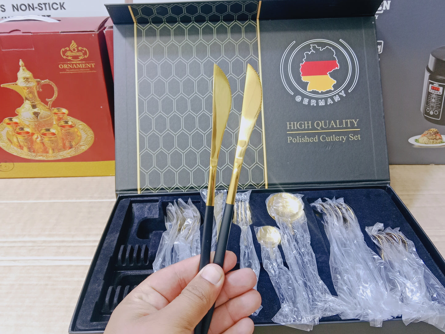 High Quality polished cutlery Set