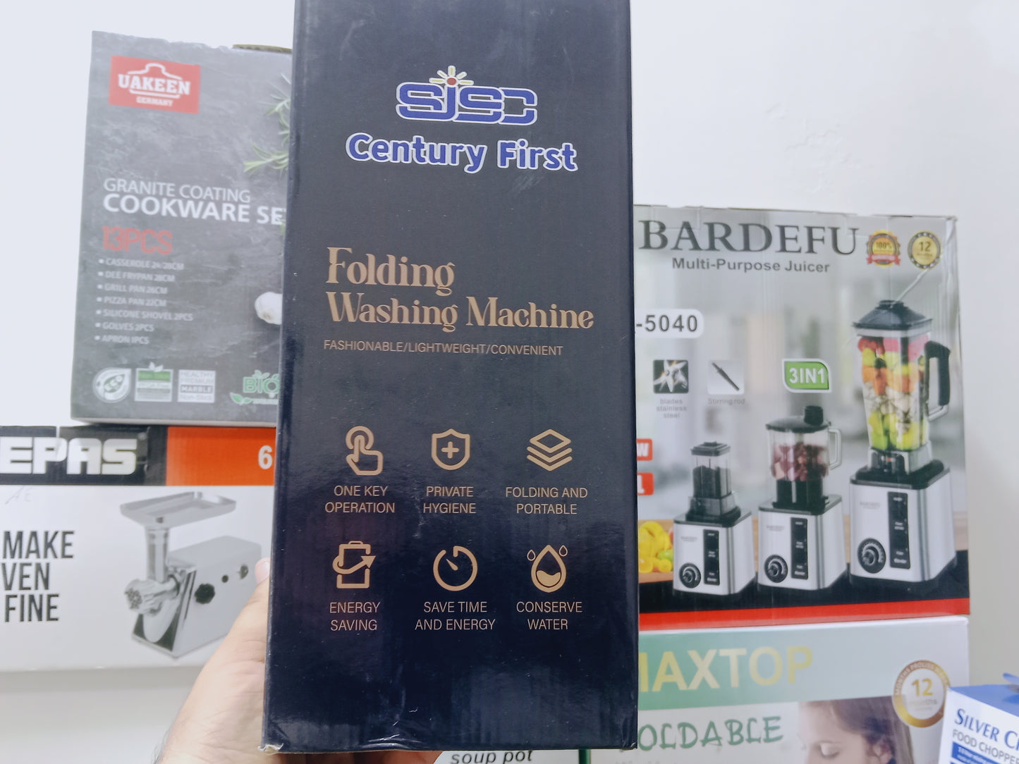 SJSC Century First Folding Washing Machine
