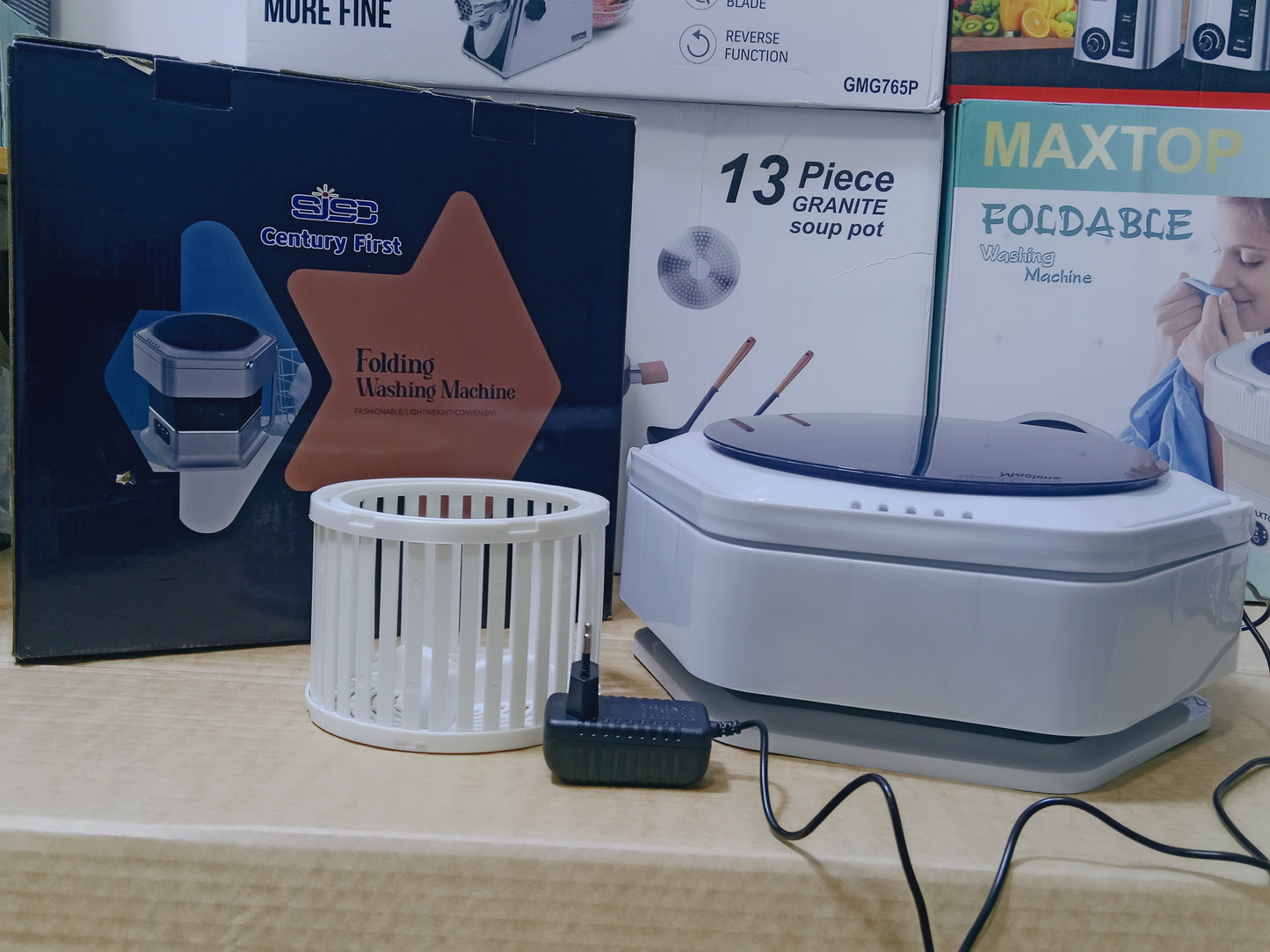 SJSC Century First Folding Washing Machine