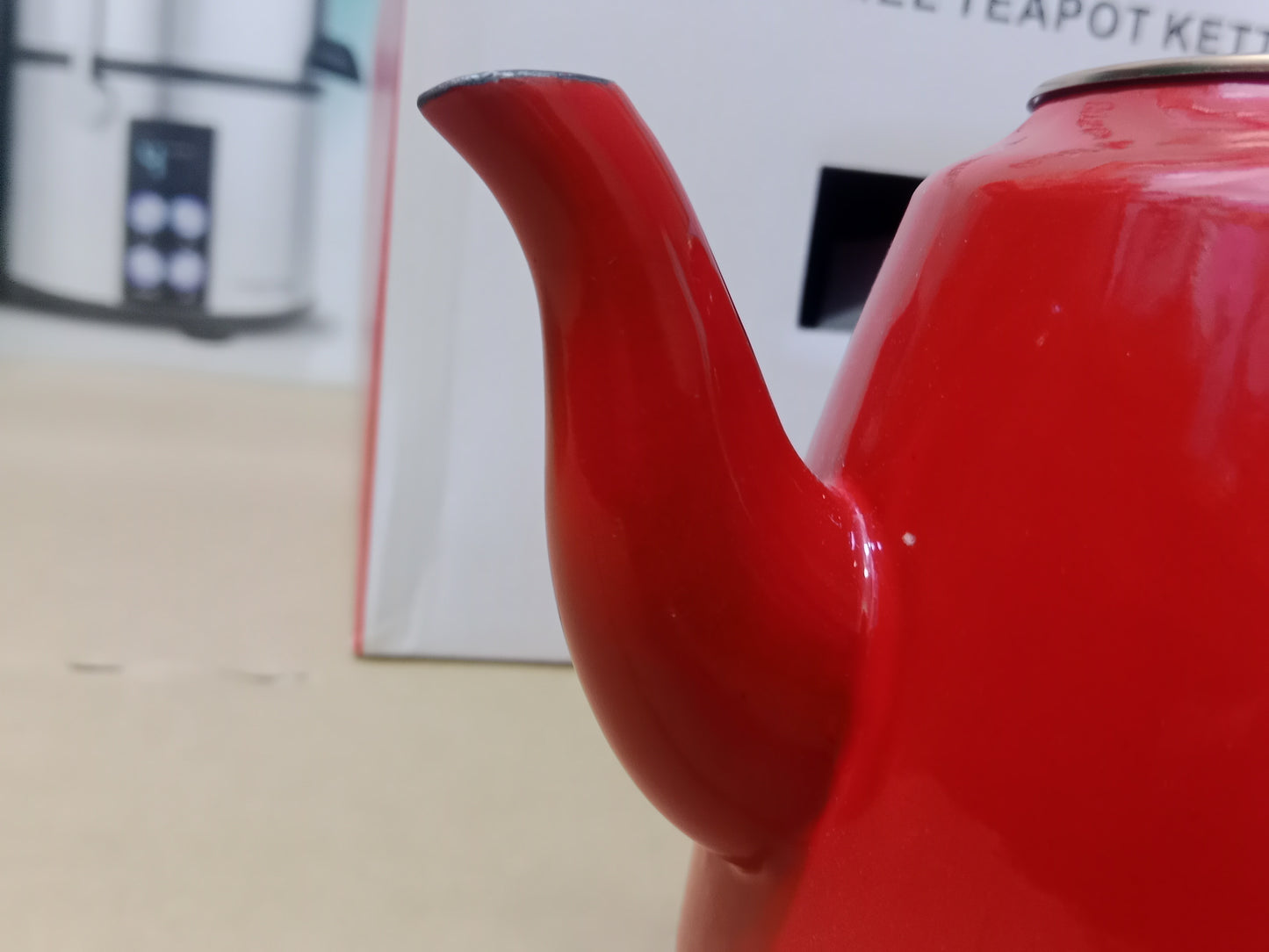 Turkish GuzelEmaye 2pcs Enamel Teapot kettle 1000ml and 2100ml