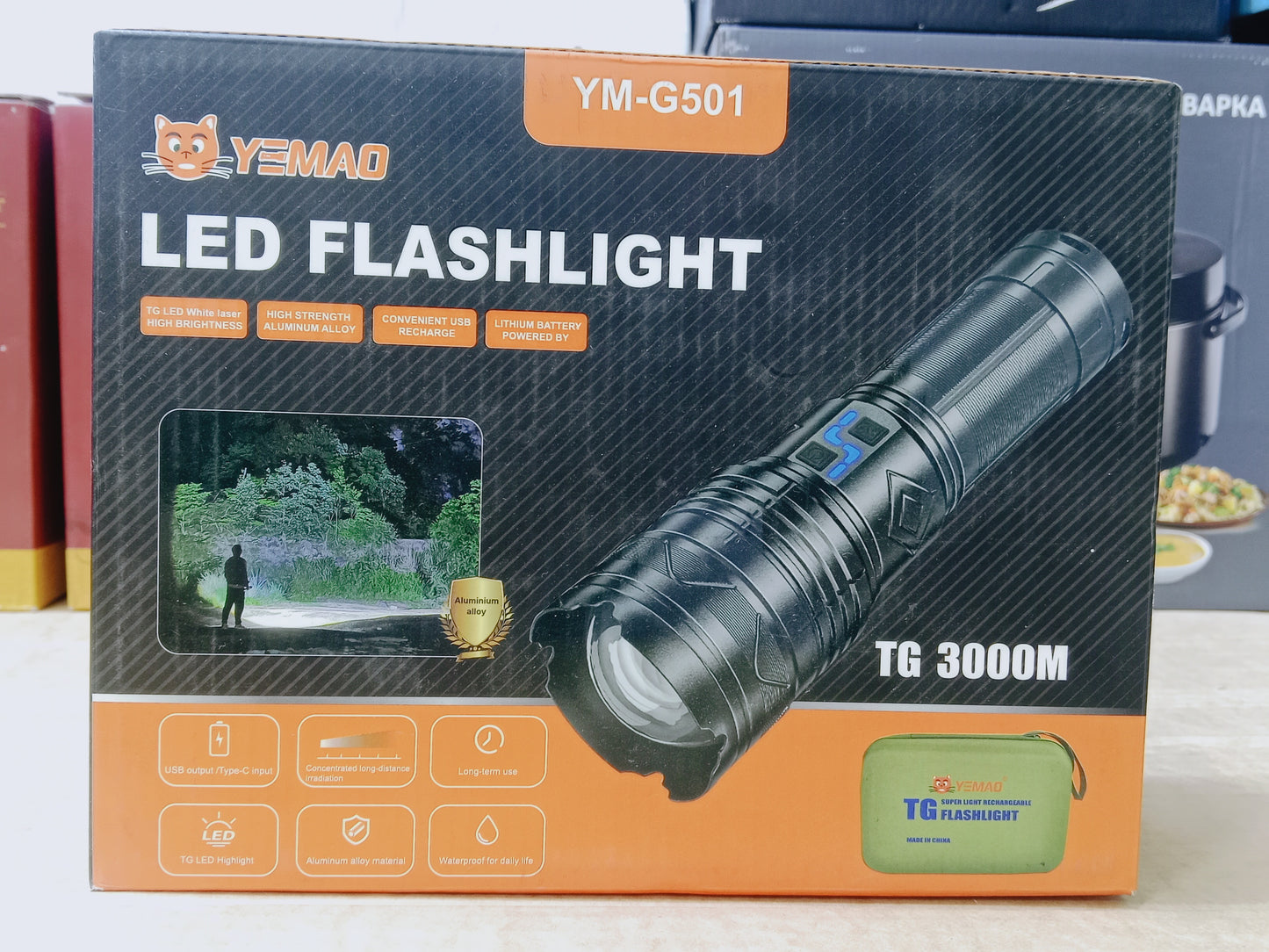 YEMAO LED FLASHLIGHT YM-G501