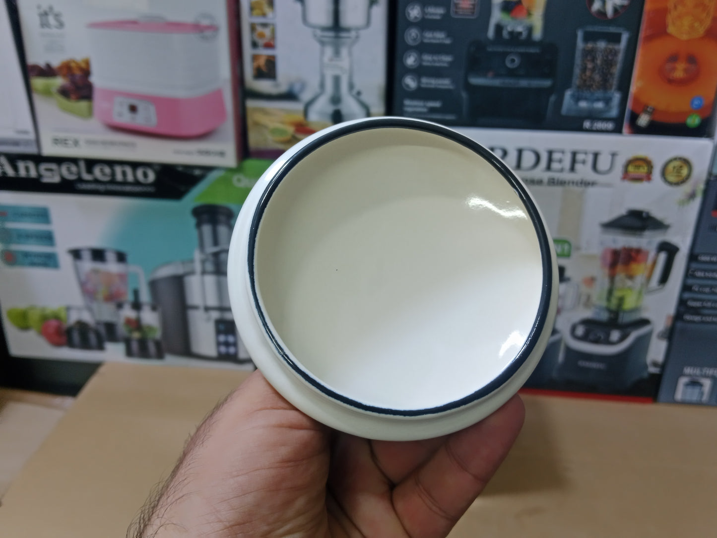 Stylish Enamel Teapot/Kettle 2 pieces