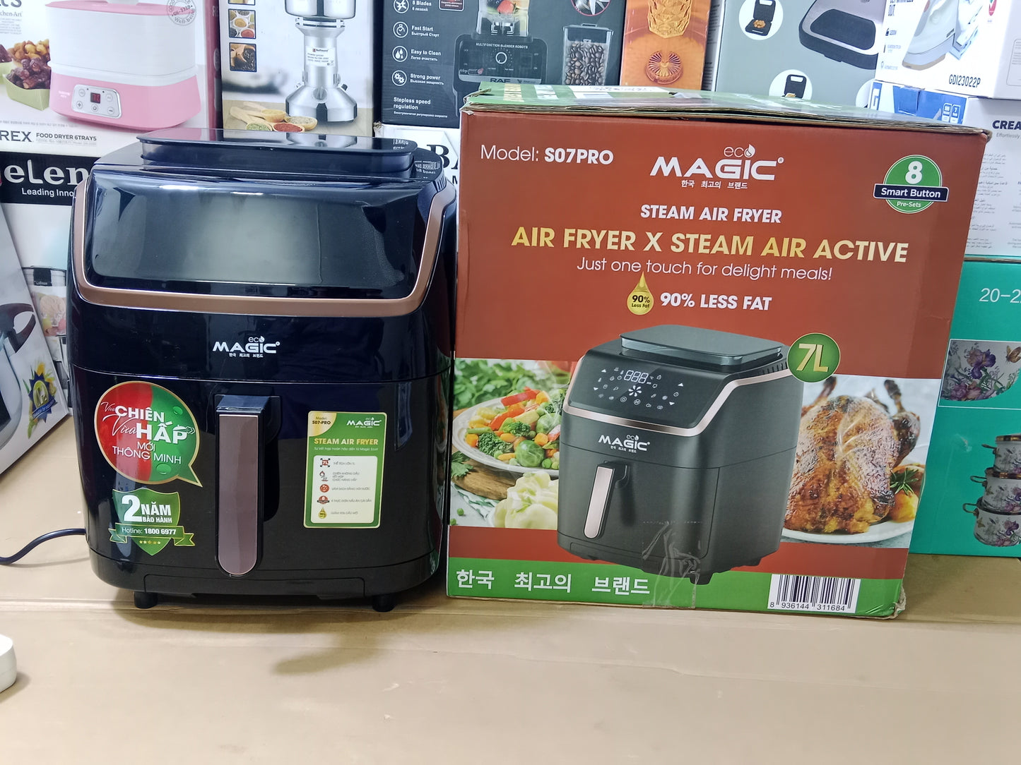 MAGIC STEAM AIR FRYER 7.0L S07PRO