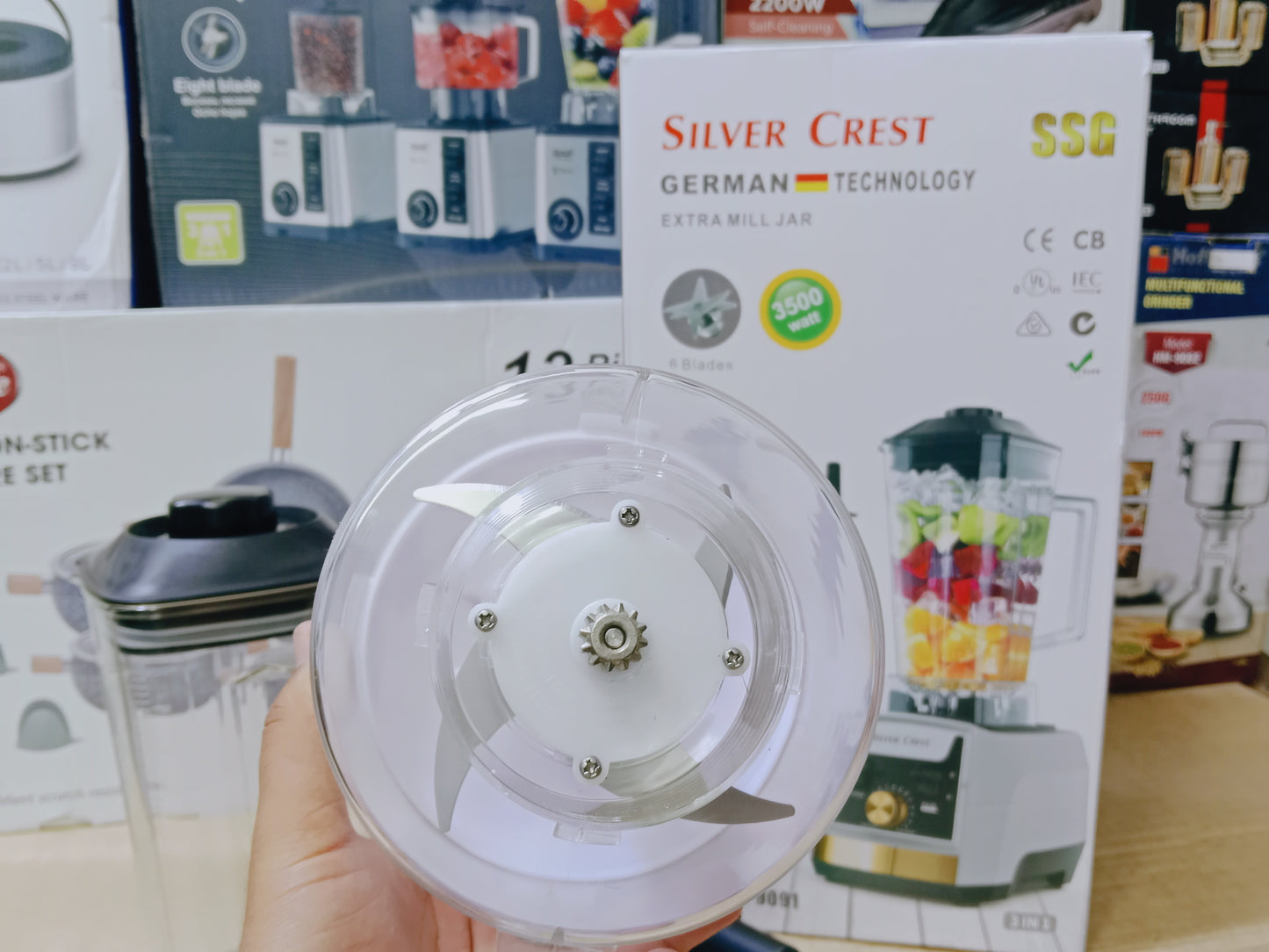 Silver Crest Blender, Chopper, Grinder,