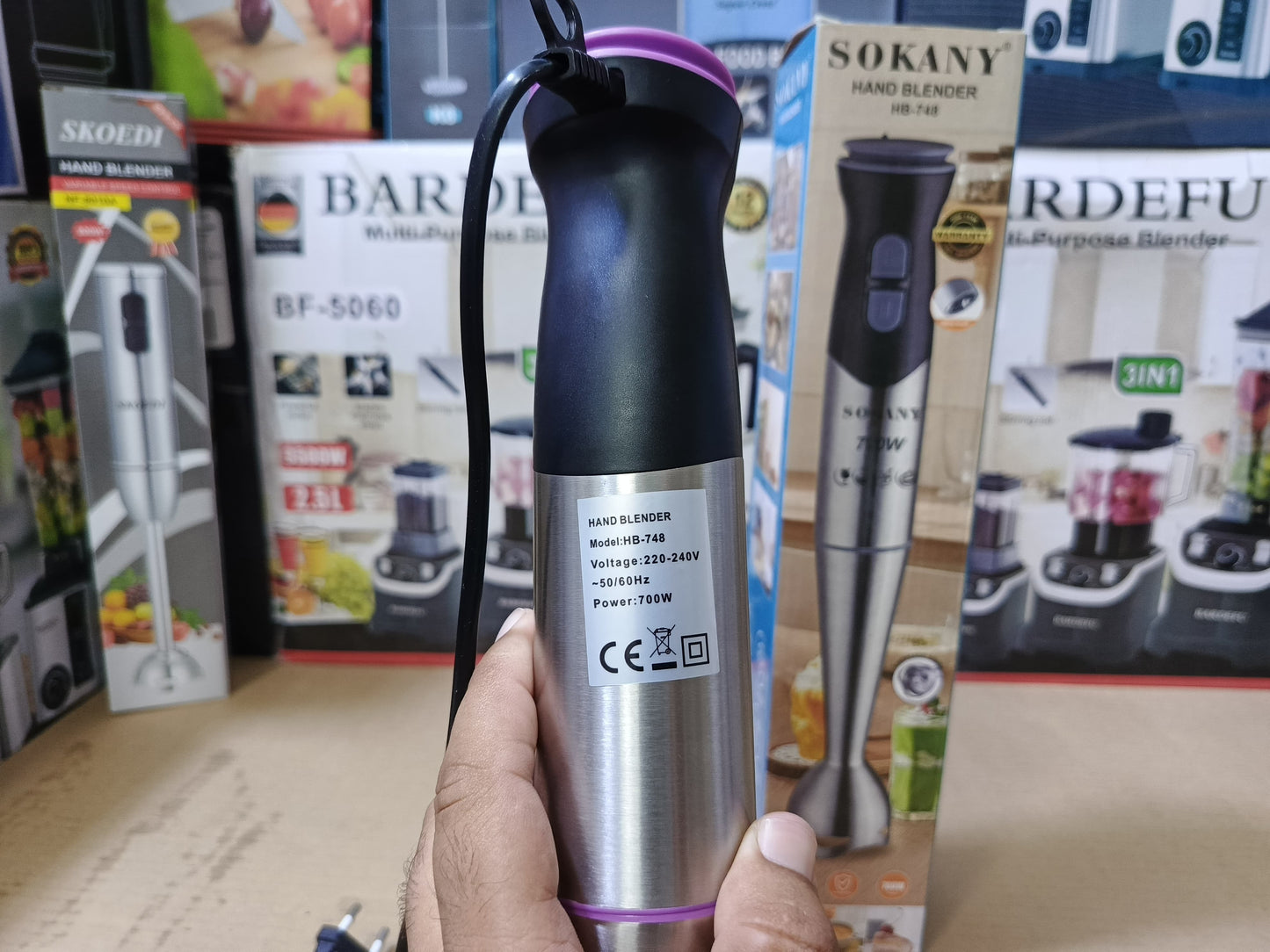 SOKANY Hand Blender (HB-748)