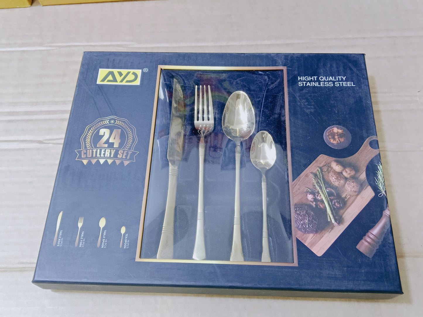 AYD Cutlery set 24pcs