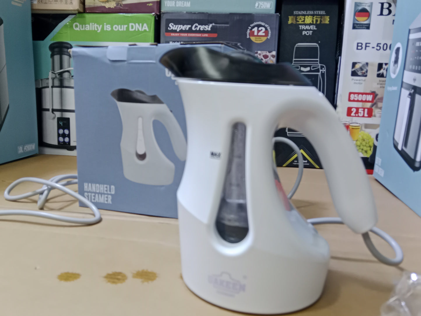 UAKEEN Germany Handleheld Steamer+ Kettle for Boiling ZL-214
