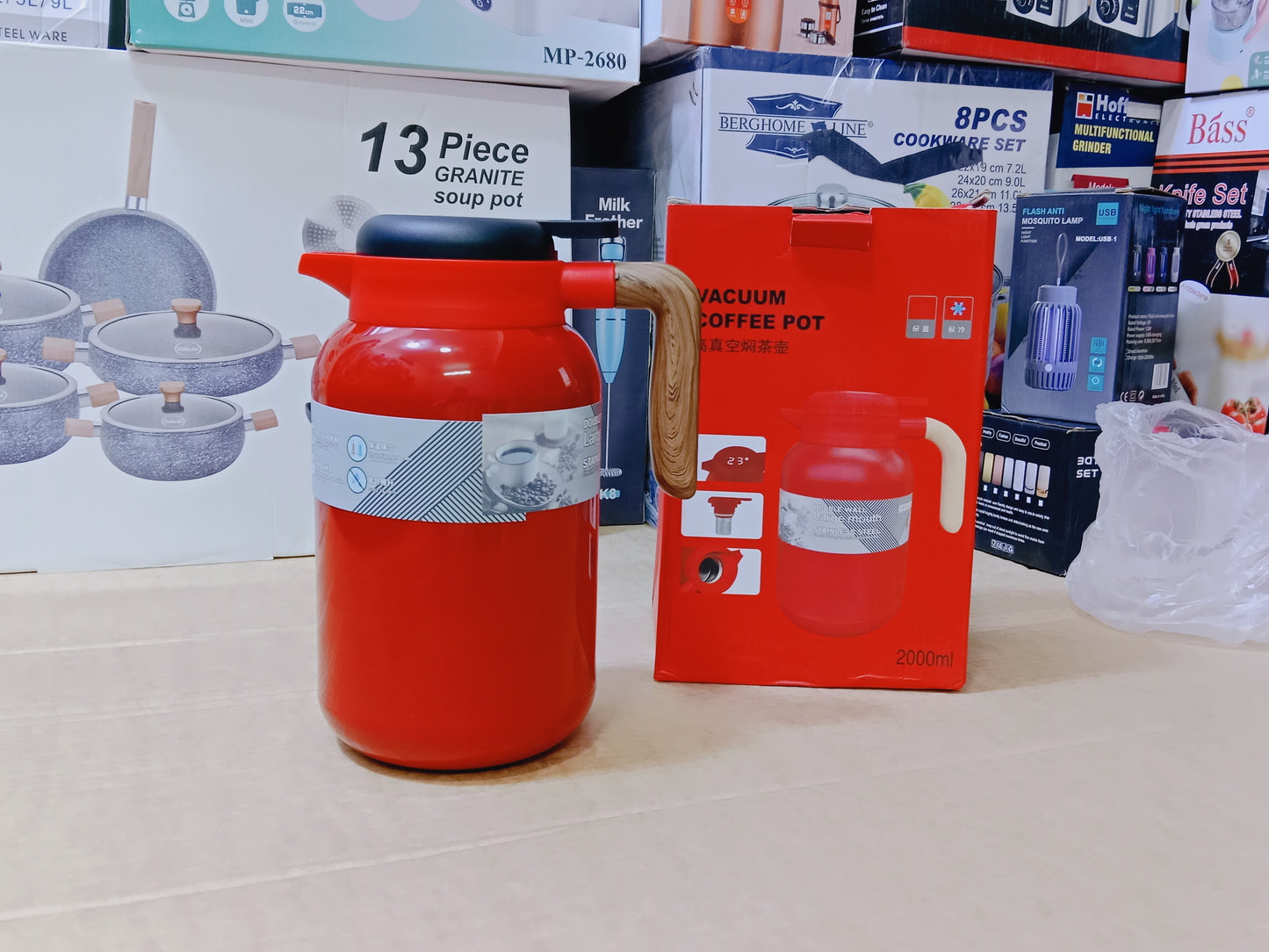 Vacuum coffe and Tea Pot