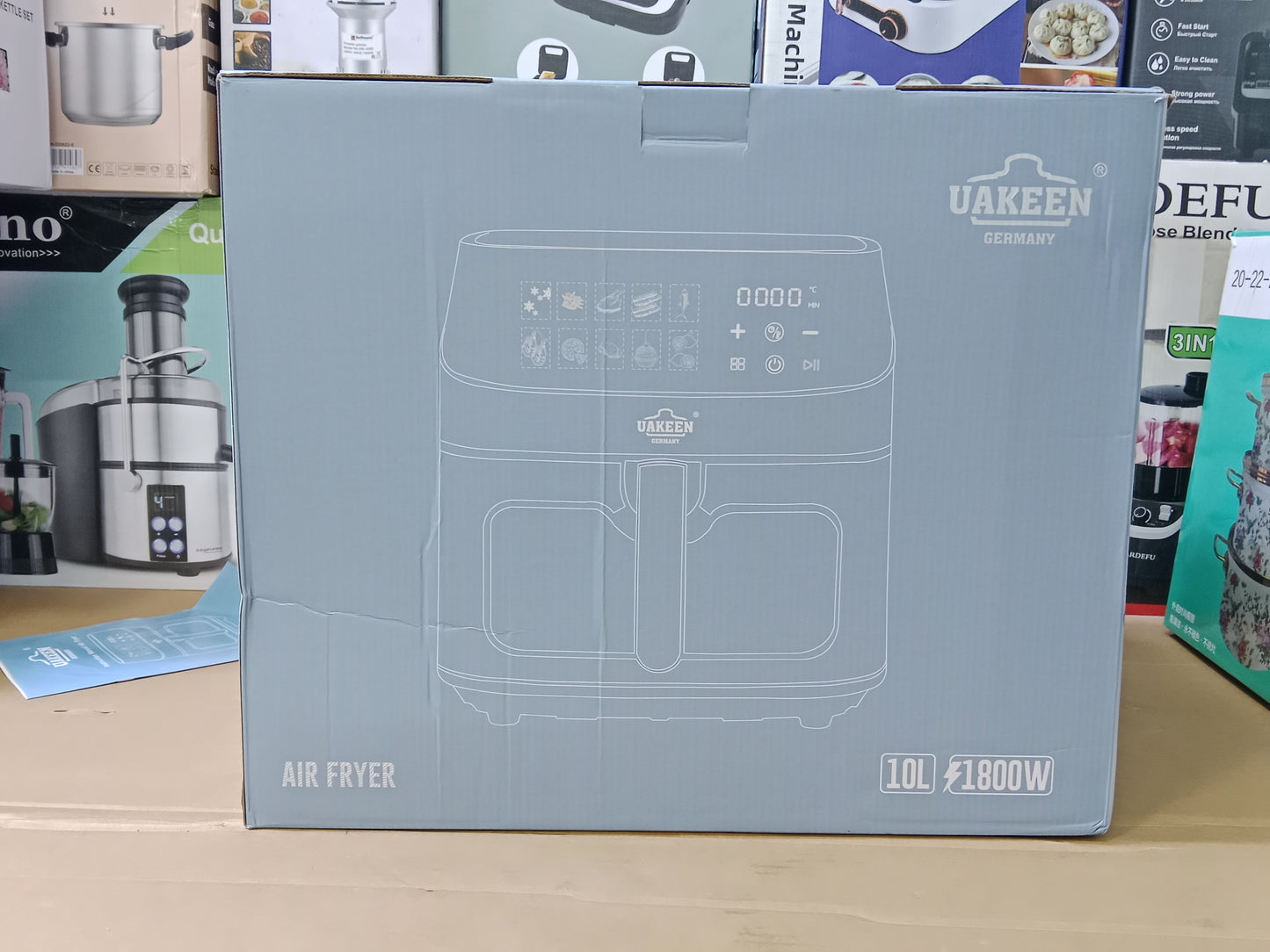 UAKEEN Digital Air Fryer ZL-1706 10L