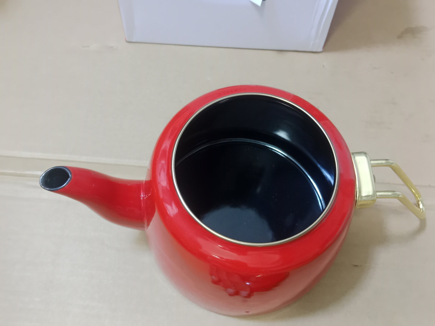 Turkish GuzelEmaye 2pcs Enamel Teapot kettle 1000ml and 2100ml