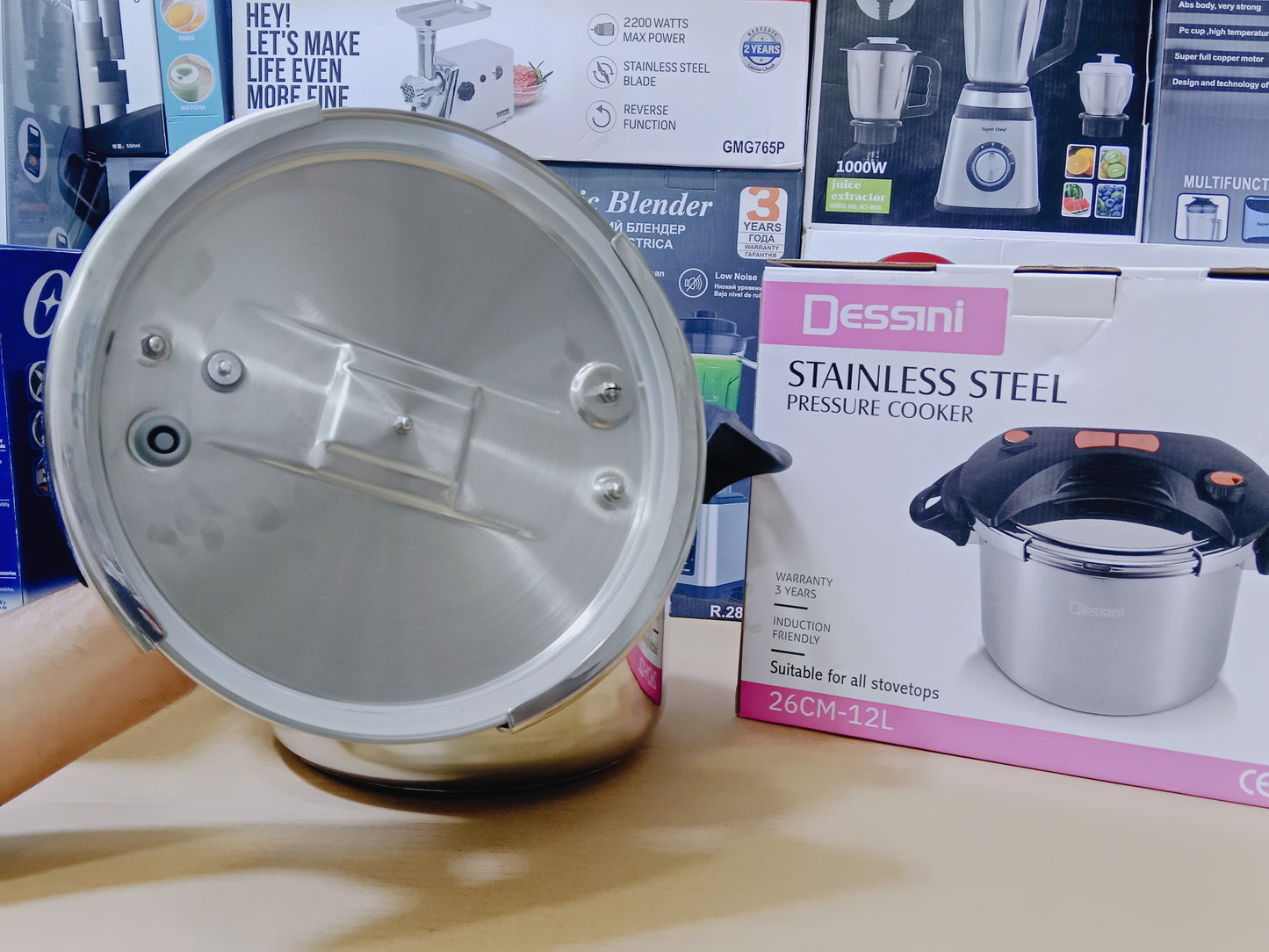 Dessini stainless steel pressure cooker