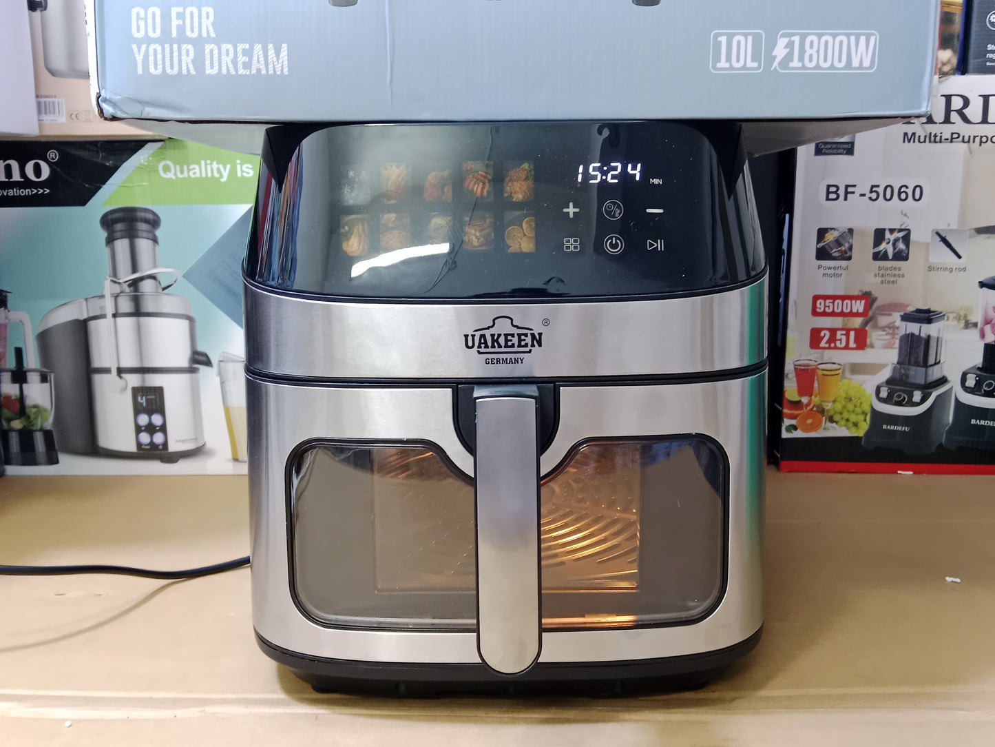 UAKEEN Digital Air Fryer ZL-1706 10L