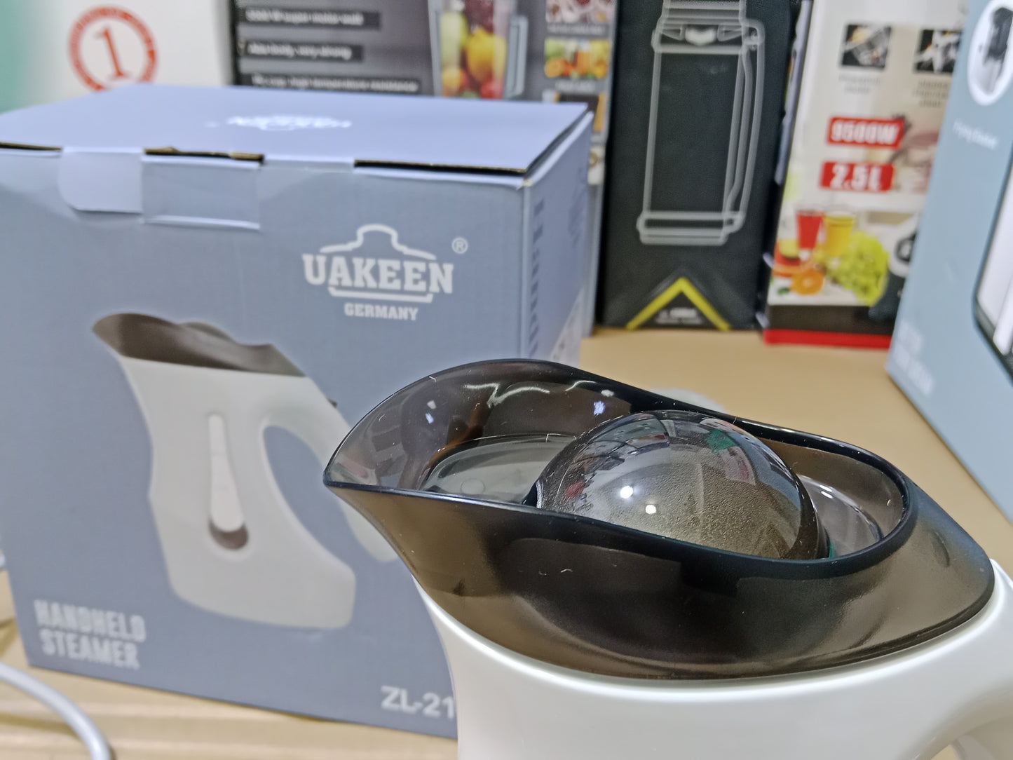 UAKEEN Germany Handleheld Steamer+ Kettle for Boiling ZL-214