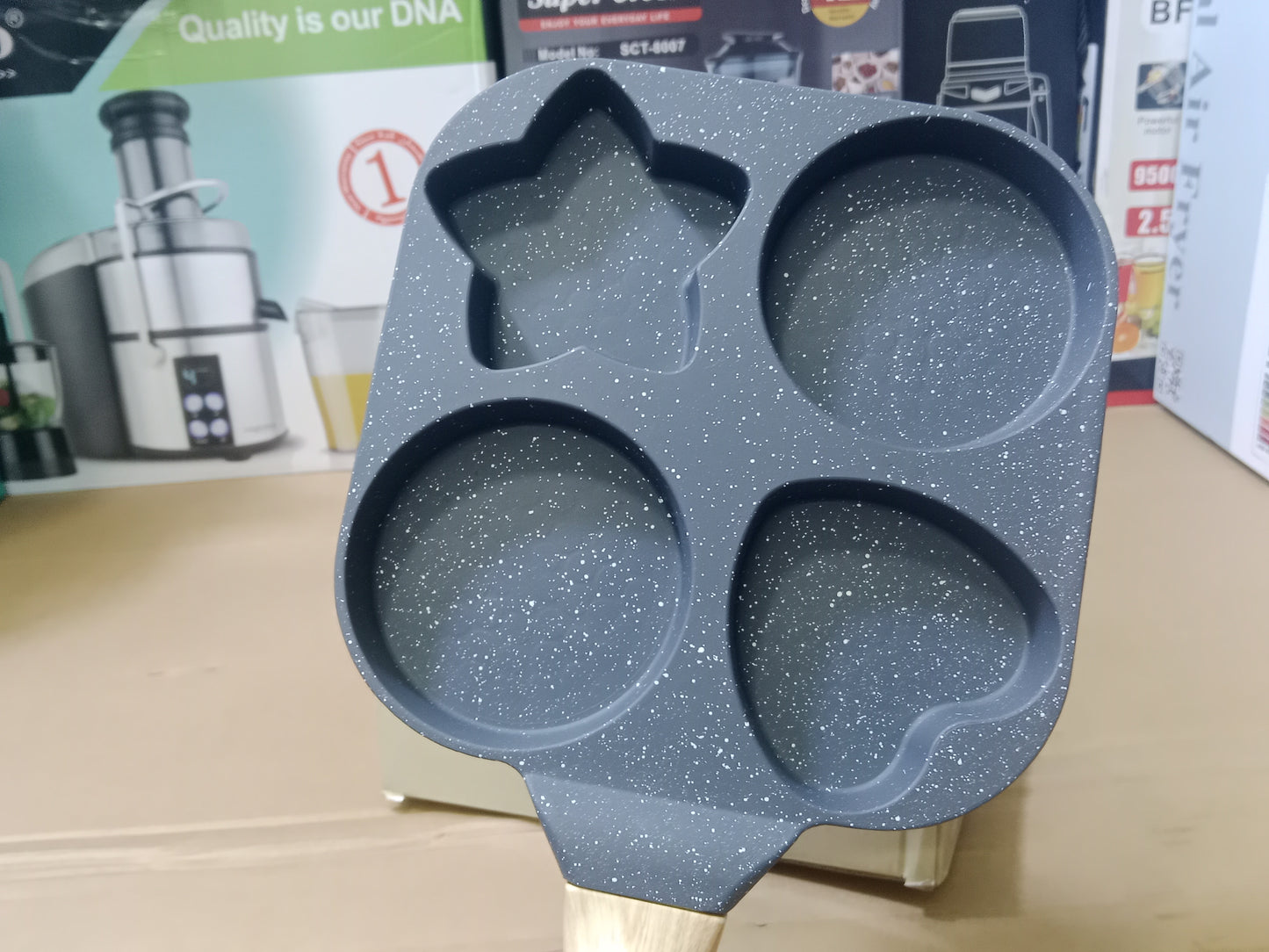 Morning Omelets Granite non-stick Fry Pan 19×36 CM