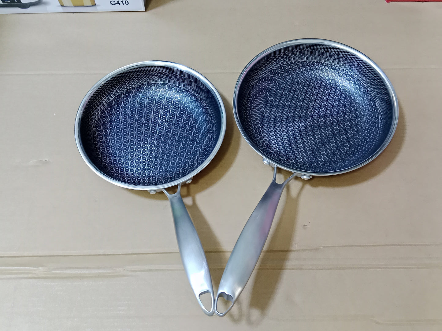 Laser Coated Honeycomb Frypan