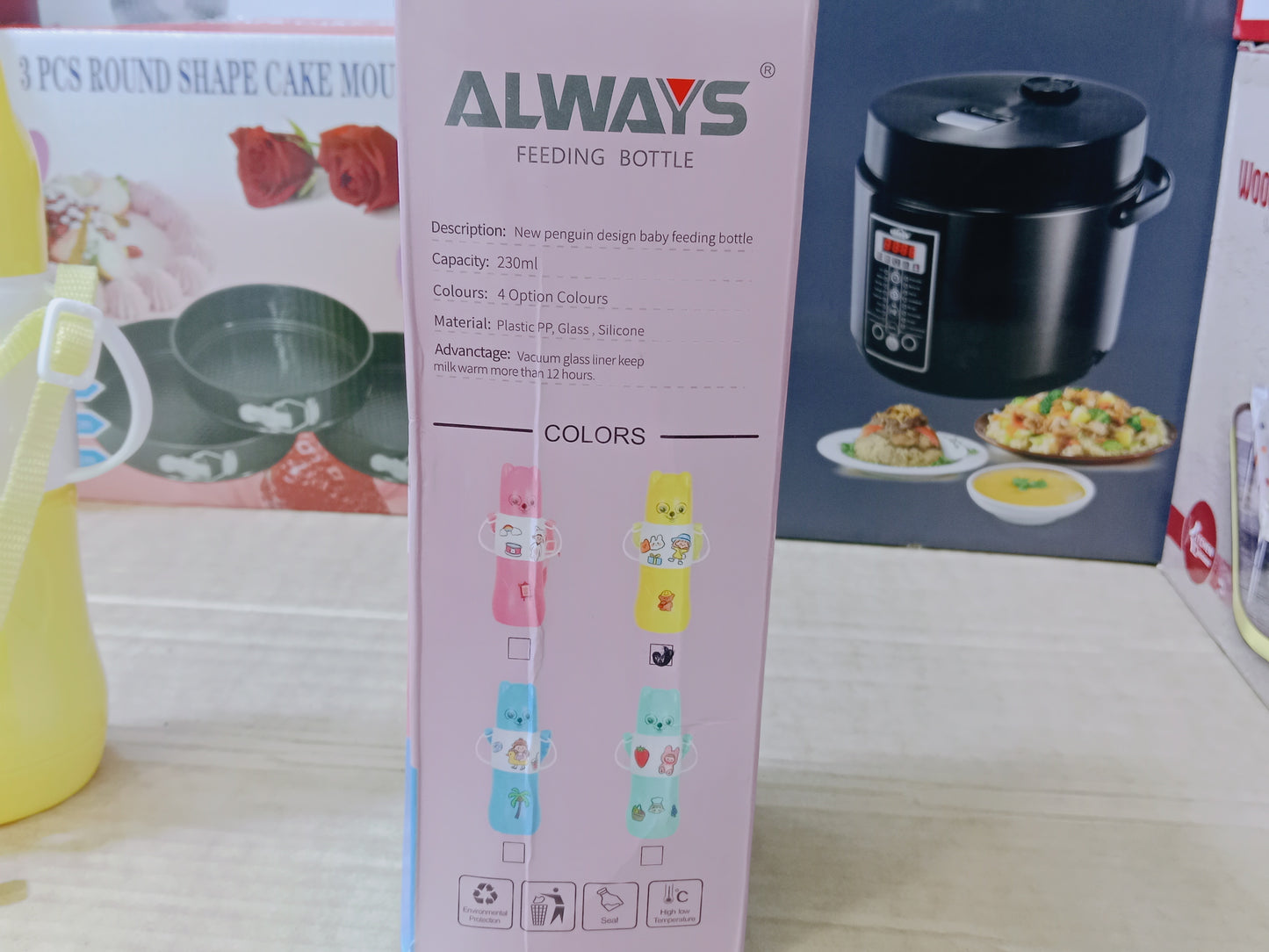 Feeding Bottle vacuum