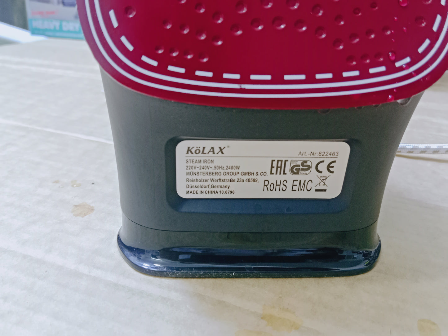 Kolax Steam Iron