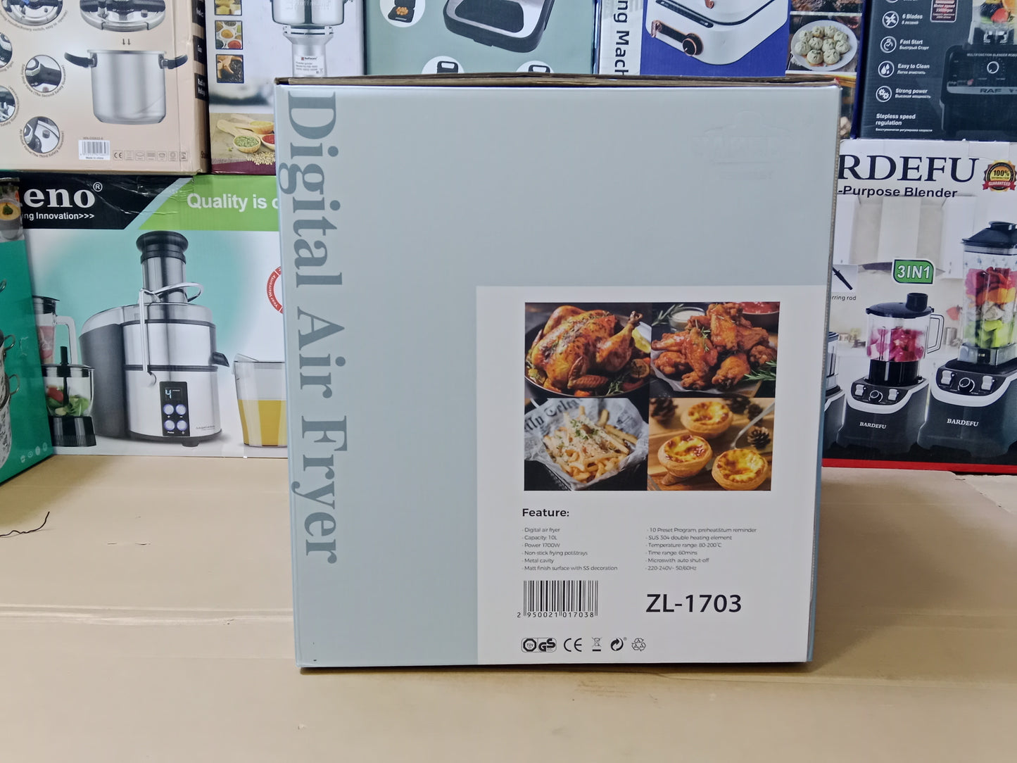 UAKEEN Digital Air Fryer ZL-1703