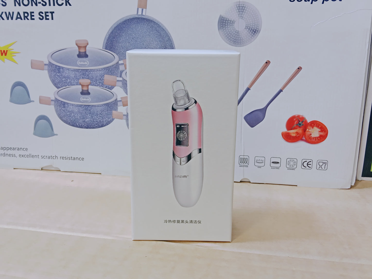 Derma suction pore cleaner