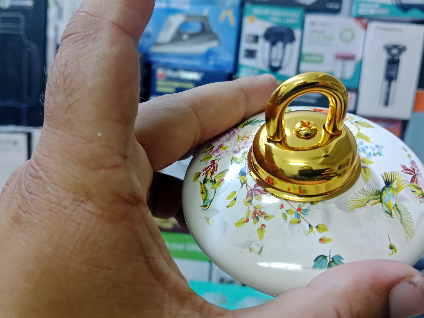 Stylish Enamel Teapot/Kettle 2 pieces
