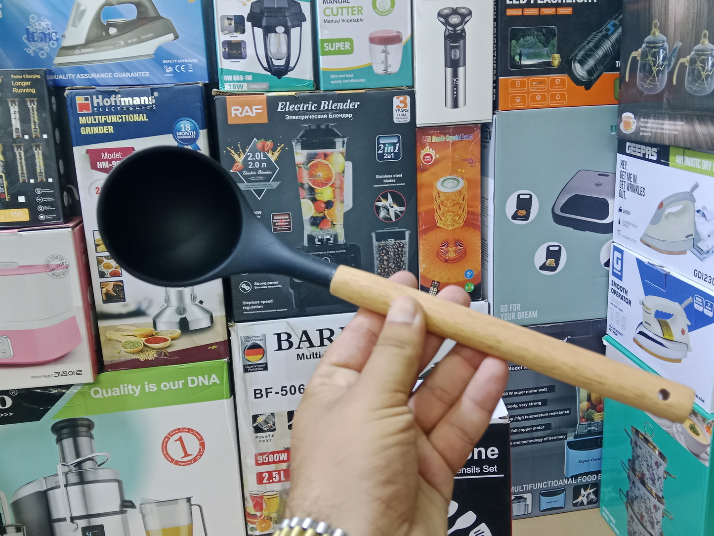12 pcs Silicone kitchen Utensils Set wooden Handle