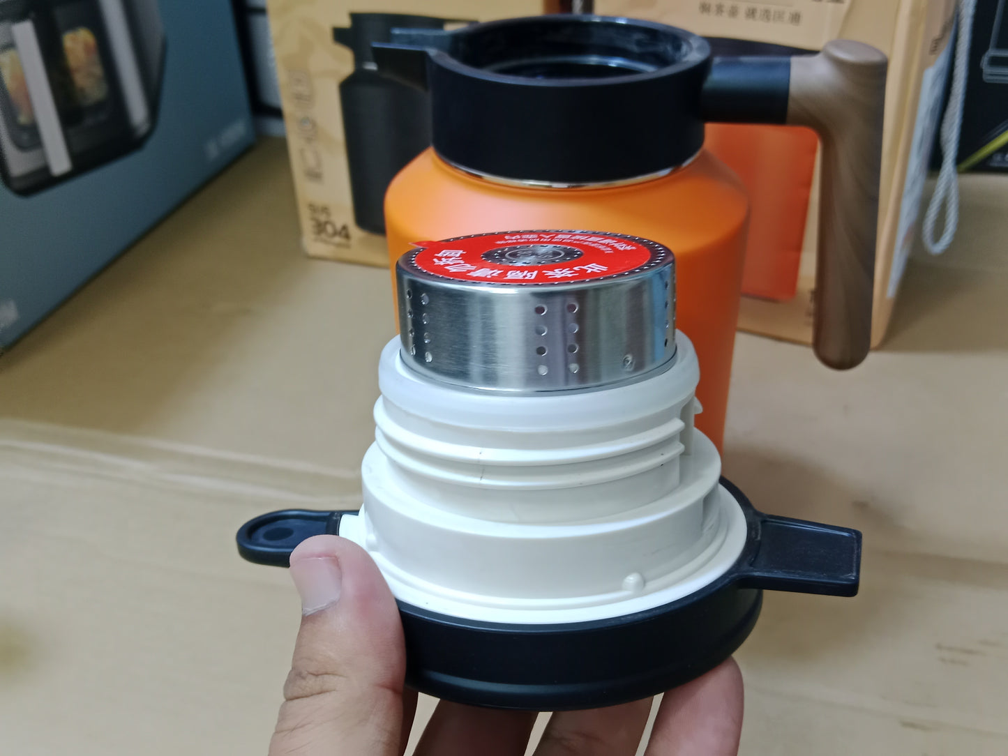 D.KADI Vacuum TEA/Stewing Pot 9096 1900mL