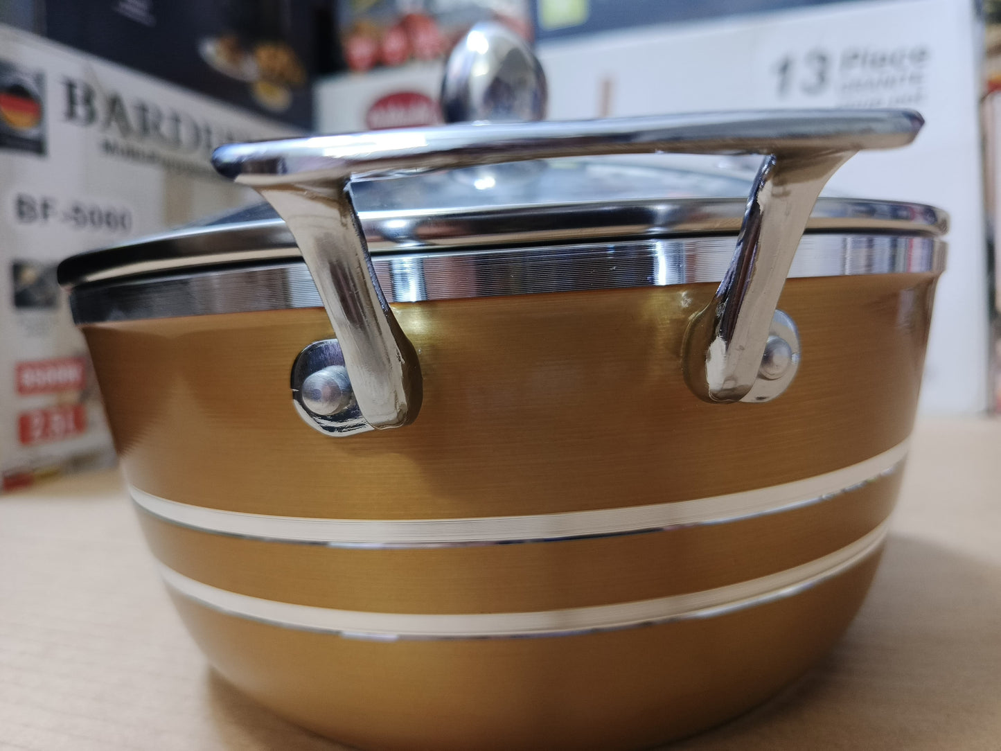 Royalife 10pcs aluminum cookware set