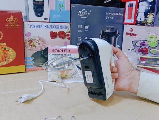 Scarlet super hand mixer